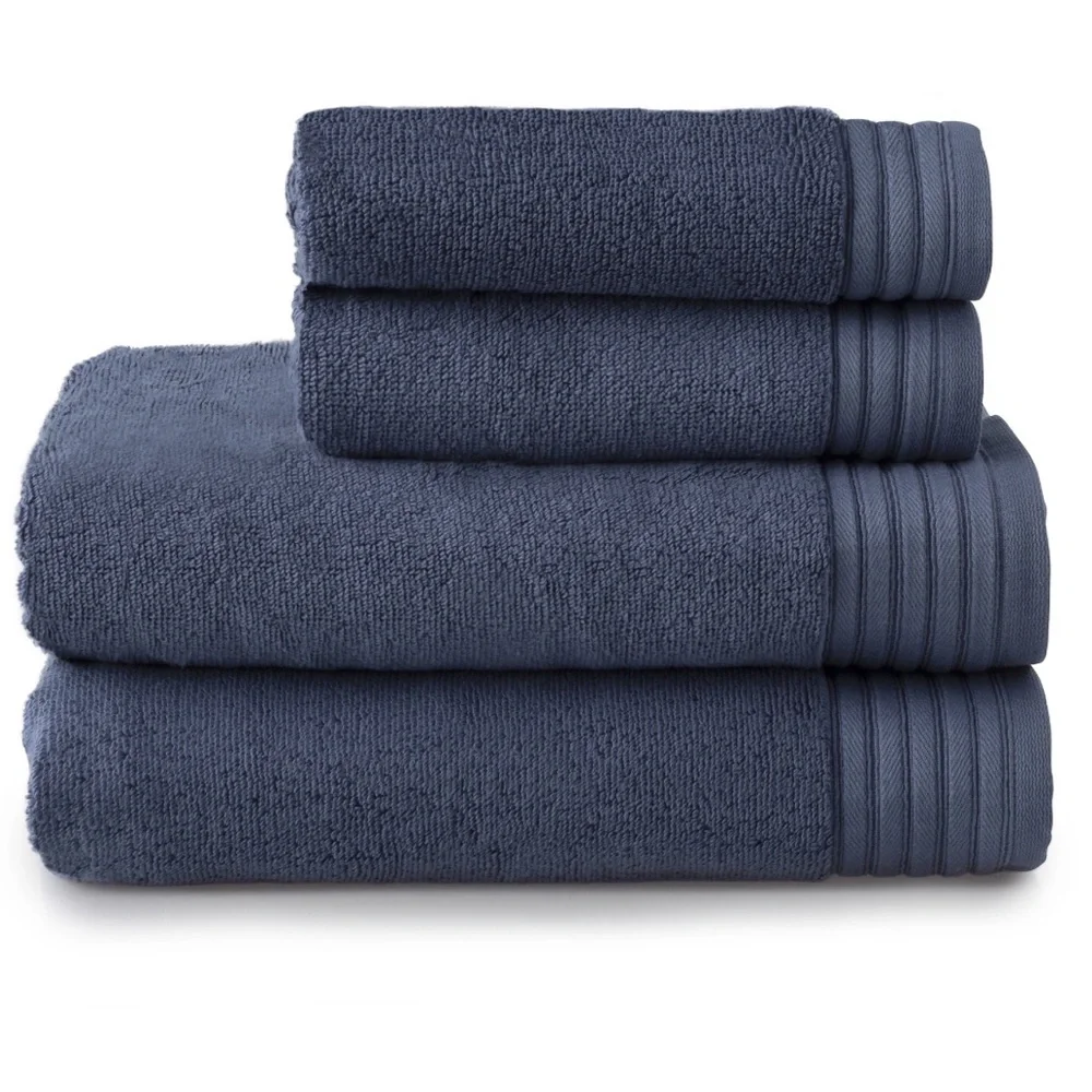 🆕 Egyptian Cotton Hand/Wash, 4Pc towel set. Blue Horizon